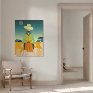Tablou canvas „The Cowboy” de Magdalena Herichova
