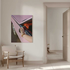 Tablou canvas „Pink Cadillac II” de Bethany Young