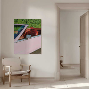 Tablou canvas „Pink Cadillac” de Bethany Young