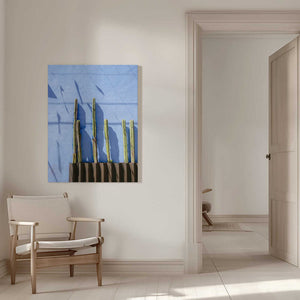 Tablou canvas „Tall Cacti | Oaxaca Mexico travel photography” de Raisa Zwart