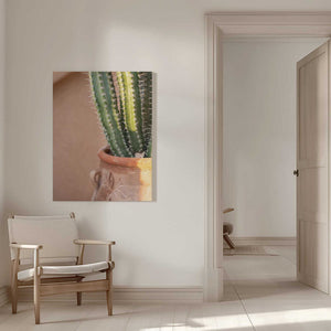 Tablou canvas „Green On Orange | Marrakech Travel Photography” de Raisa Zwart