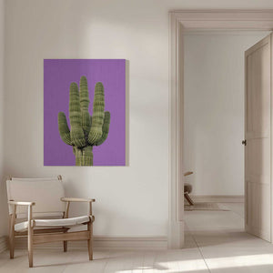 Tablou canvas „Purple Cactus” de Lila &amp; Lola