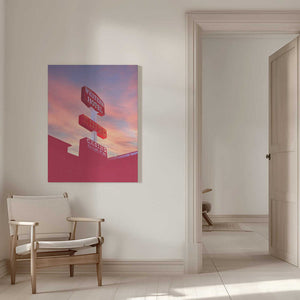Tablou canvas „Las Vegas Western Hotel” de Pictufy Studio III