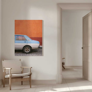Tablou canvas „Retro Car | San Miguel de Allende Mexico” de Raisa Zwart