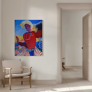 Tablou canvas „Big Tex Aflame” de Steve Spencer