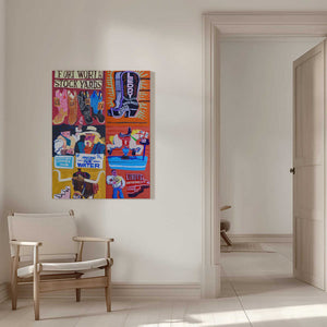 Tablou canvas „Fort Worth” de Steve Spencer