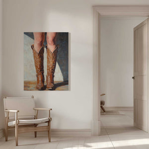 Tablou canvas „Cowboy boots” de Pictufy Studio