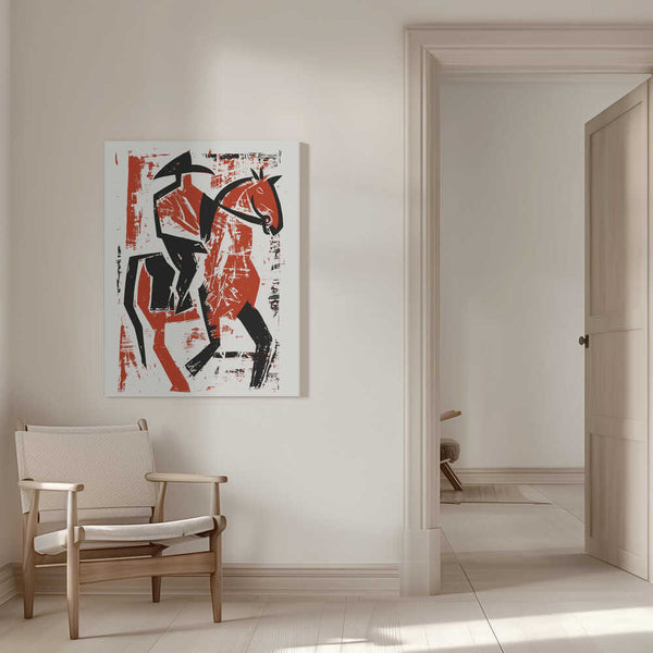 Tablou canvas „Abstract Horse Rider” de Andreas Magnusson