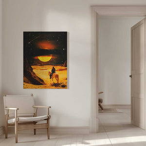 Tablou canvas „Western Space Adventure” de Taudalpoi