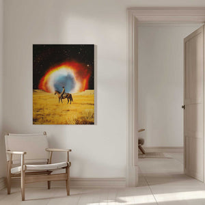 Tablou canvas „Nebula Cowboy” de Taudalpoi