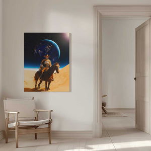 Tablou canvas „Space Cyborg” de Taudalpoi