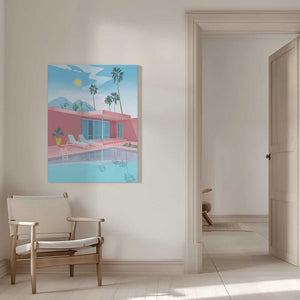 Tablou canvas „PALM SPRINGS” de Petra Lizde