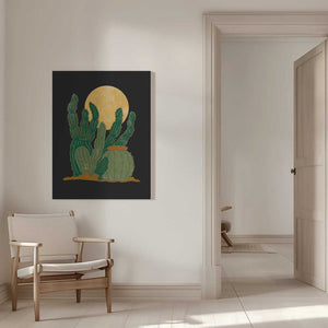 Tablou canvas „Modern Americana and Cactus” de Nikita Jariwala