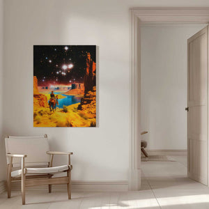 Tablou canvas „The Cosmic Frontier” de Taudalpoi