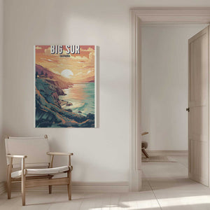 Tablou canvas „Big Sur” de thomas chedeville