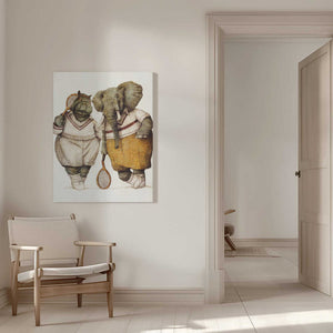 Tablou canvas „Gentlemen of the Court” de Mike Koubou