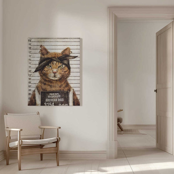 Tablou canvas „American Thug” de Mike Koubou