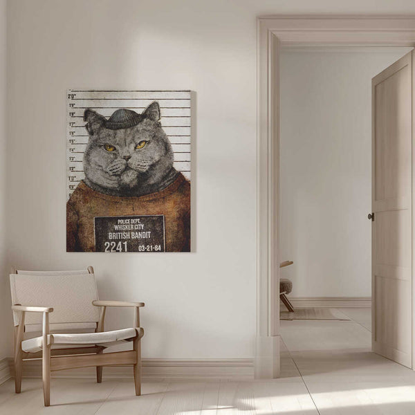 Tablou canvas „British Bandit” de Mike Koubou