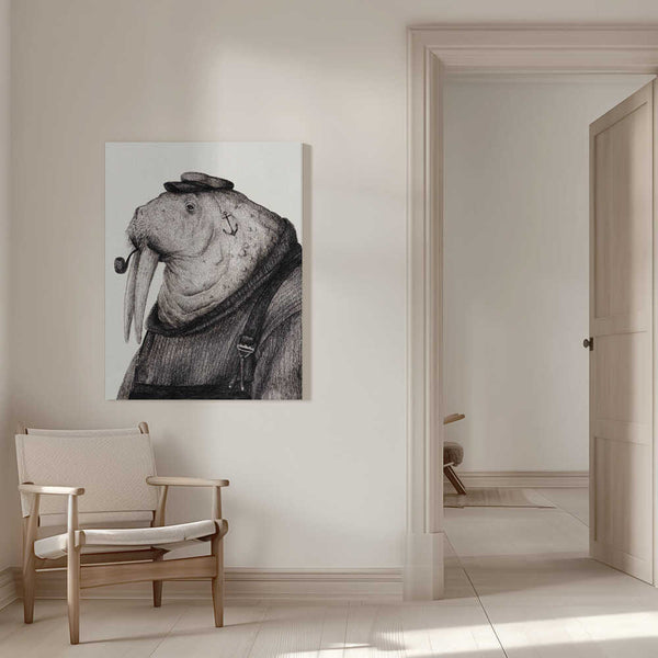 Tablou canvas „Sea Captain's Wisdom” de Mike Koubou