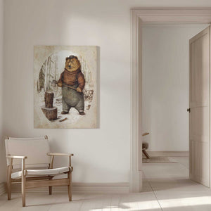 Tablou canvas „Preparing for Winter” de Mike Koubou