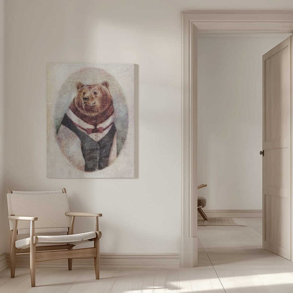 Tablou canvas „Old Gentleman” de Mike Koubou