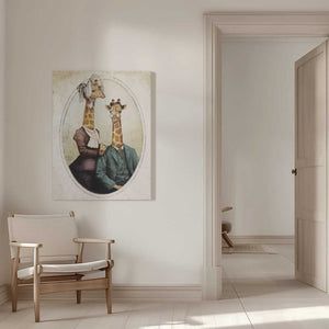 Tablou canvas „High Class Couple” de Mike Koubou
