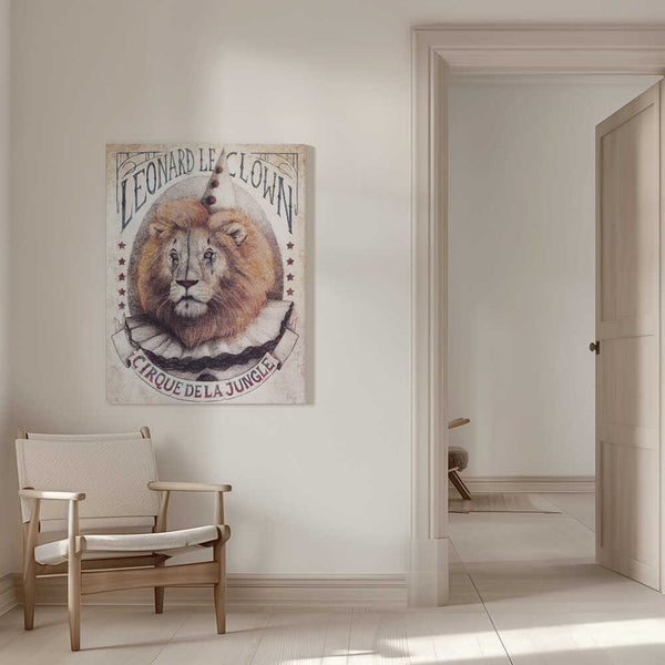 Tablou canvas „The Jester King” de Mike Koubou