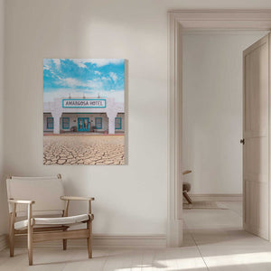 Tablou canvas „Historic Amargosa Hotel and Opera House in Death Valley Junction, California” de Tom Windeknecht