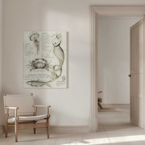 Tablou canvas „Mythical And Marine Creatures” de Mike Koubou