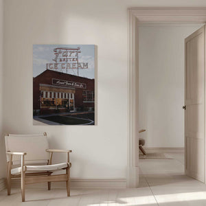 Tablou canvas „Farr Better Ice Cream” de Del Mundo Imagery