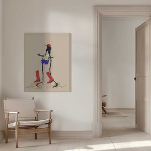 Tablou canvas „Guns Out” de Juliana Kokolari