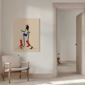 Tablou canvas „Guns Out” de Juliana Kokolari