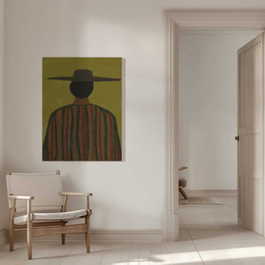 Tablou canvas „Southwestern Man with Hat” de THE MIUUS STUDIO