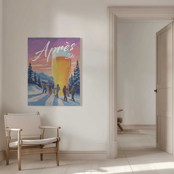 Tablou canvas „Apres Ski” de Andreas Magnusson