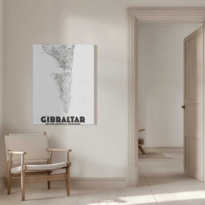 Tablou canvas „Gibraltar British Overseas Territory” de Nicholas