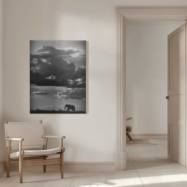 Tablou canvas „He walks under an African Sky” de WildPhotoArt