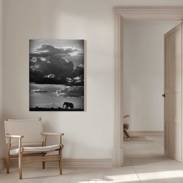 Tablou canvas „He walks under an African Sky” de WildPhotoArt