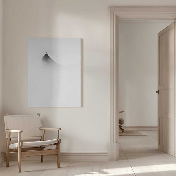 Tablou canvas „Cristo in the mist” de Trevor Cole