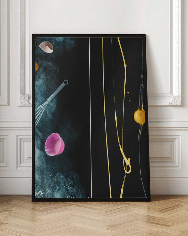 Tablou înramat „Kitchen mess” de Dina Belenko