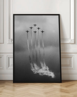 Tablou înramat „Six on Cloud” de Antonyus Bunjamin (Abe)