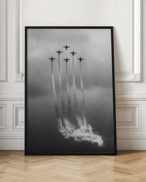 Tablou înramat „Six on Cloud” de Antonyus Bunjamin (Abe)