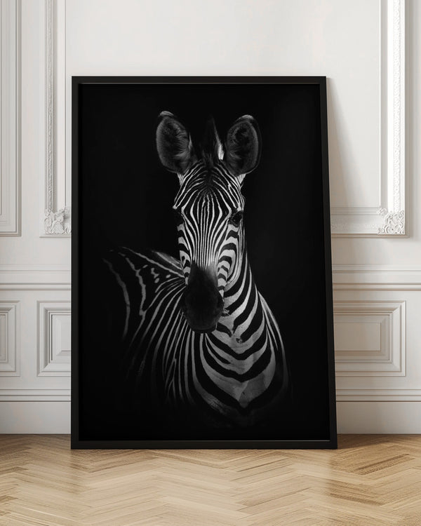 Tablou înramat „The Zebra” de WildPhotoArt