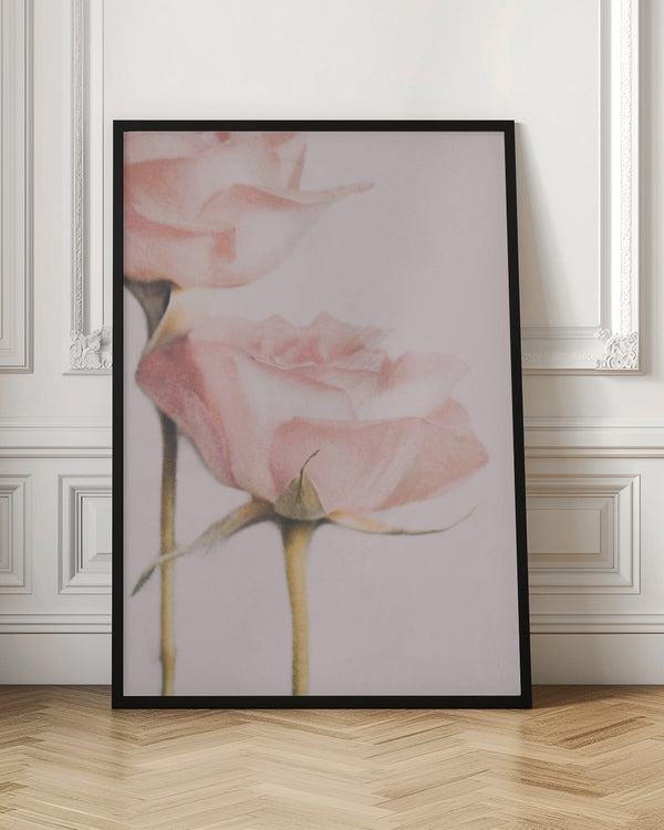 Tablou înramat „Two Roses” de Delphine Devos