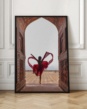 Tablou înramat „Taj Mahal's Heart” de Lin Jing