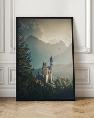 Tablou înramat „Neuschwanstein Castle” de Cuma Cevik