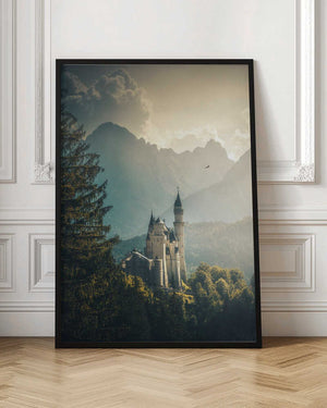Tablou înramat „Neuschwanstein Castle” de Cuma Cevik