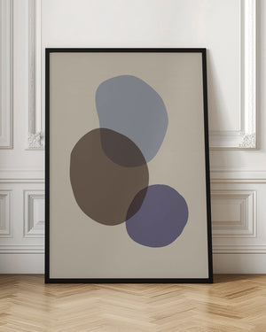 Tablou înramat „Organic Shapes 05” de Pictufy Studio