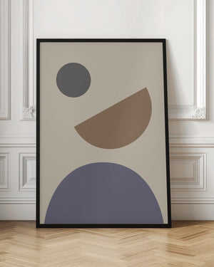 Tablou înramat „Geometrical Shapes” de Pictufy Studio