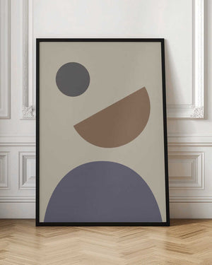 Tablou înramat „Geometrical Shapes” de Pictufy Studio