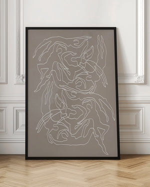 Tablou înramat „Swimmers” de Pictufy Studio II